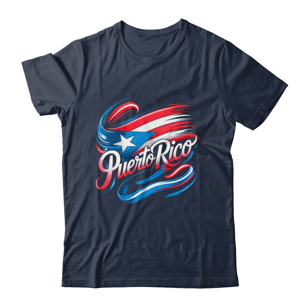 Hispanic Boricua Rica Puerto Rican Puerto Rico Flag Heritage Shirt & Tank Top | teecentury