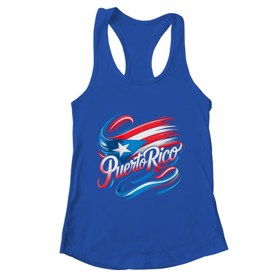 Hispanic Boricua Rica Puerto Rican Puerto Rico Flag Heritage Shirt & Tank Top | teecentury
