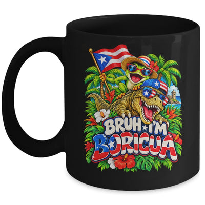 Hispanic Heritage Month Boricua Boys Girls Puerto Rico Kids Mug | teecentury