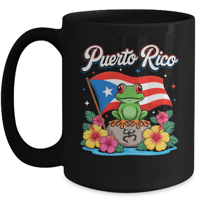 Hispanic Heritage Month Puerto Rico Coqui Frog Taino Symbol Mug | teecentury