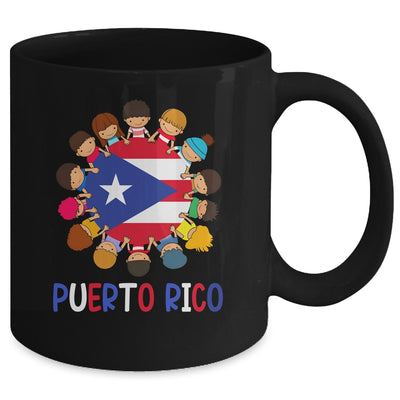 Hispanic Heritage Month Puerto Rico Rican Kids Boys Girls Mug | teecentury