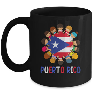 Hispanic Heritage Month Puerto Rico Rican Kids Boys Girls Mug | teecentury