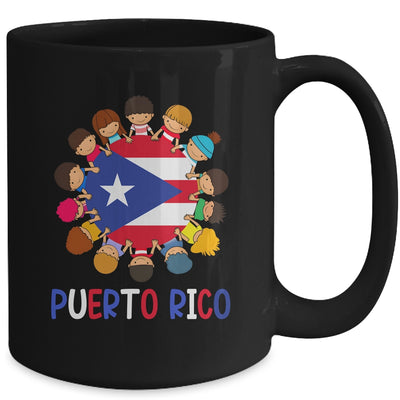 Hispanic Heritage Month Puerto Rico Rican Kids Boys Girls Mug | teecentury