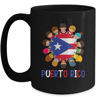 Hispanic Heritage Month Puerto Rico Rican Kids Boys Girls Mug | teecentury
