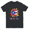 Hispanic Heritage Month Puerto Rico Rican Kids Boys Girls Youth Shirt | teecentury