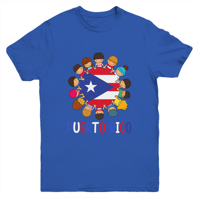 Hispanic Heritage Month Puerto Rico Rican Kids Boys Girls Youth Shirt | teecentury