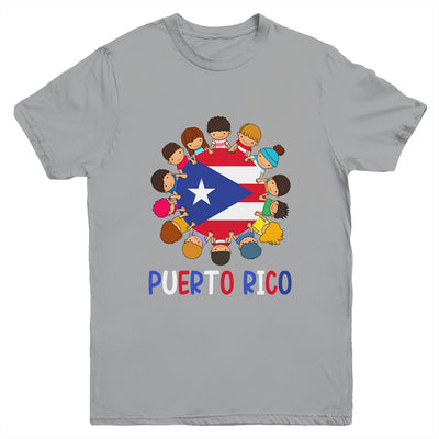 Hispanic Heritage Month Puerto Rico Rican Kids Boys Girls Youth Shirt | teecentury