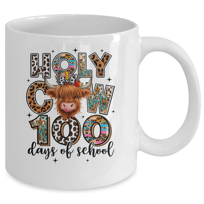 Holy Cow 100 Days Of School 100th Day Smarter Teacher Kids Mug | teecentury