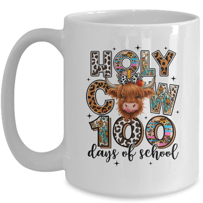 Holy Cow 100 Days Of School 100th Day Smarter Teacher Kids Mug | teecentury
