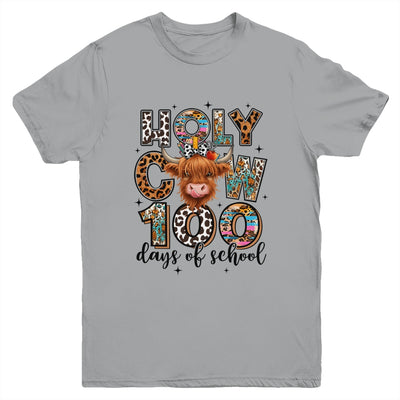 Holy Cow 100 Days Of School 100th Day Smarter Teacher Kids Youth Shirt | teecentury