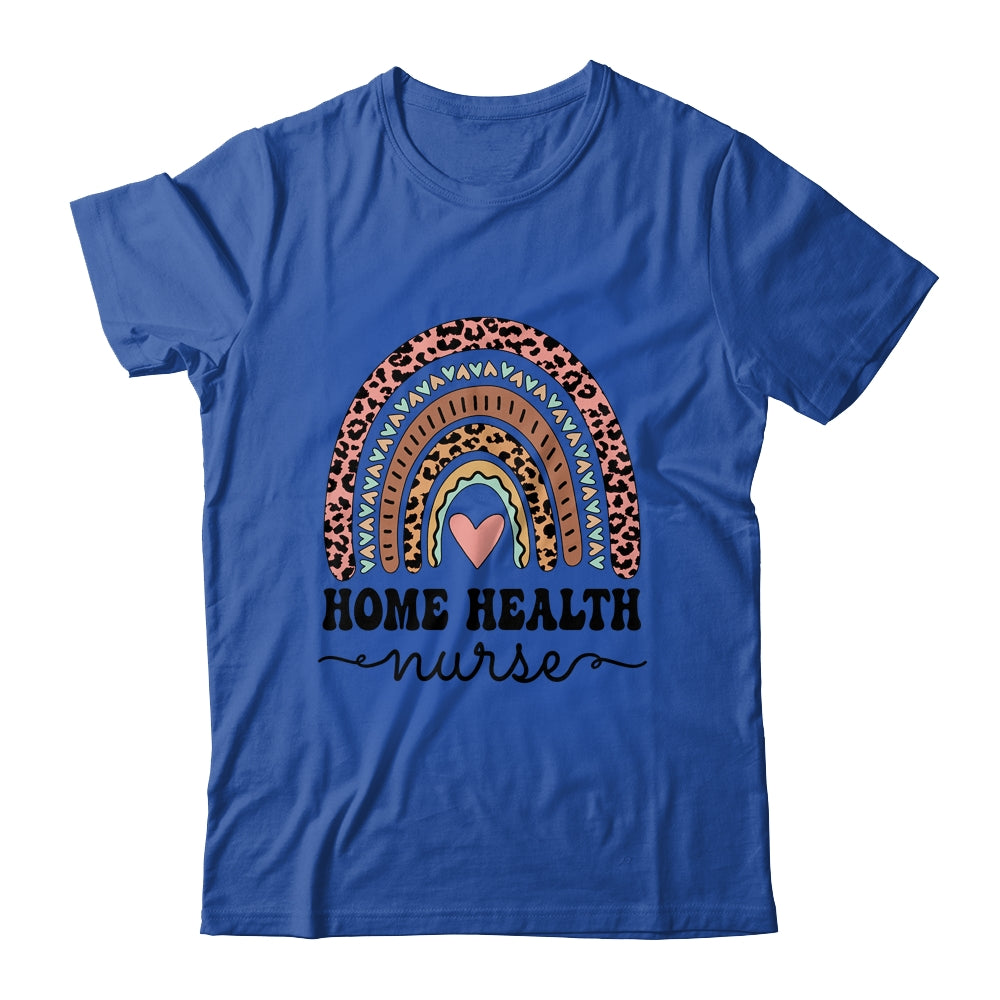 Home Health Nurse Home Care Nursing Rainbow Shirt & Tank Top | teecentury