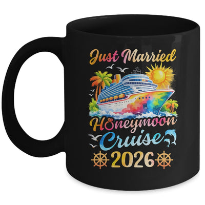 Honeymoon Cruise For Matching Couples 2026 Just Married Mug | teecentury