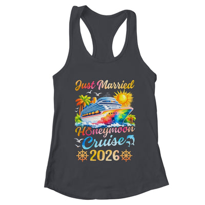 Honeymoon Cruise For Matching Couples 2026 Just Married Shirt & Tank Top | teecentury