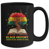 Honoring Past Inspiring Future Men Women Black History Month Mug | teecentury