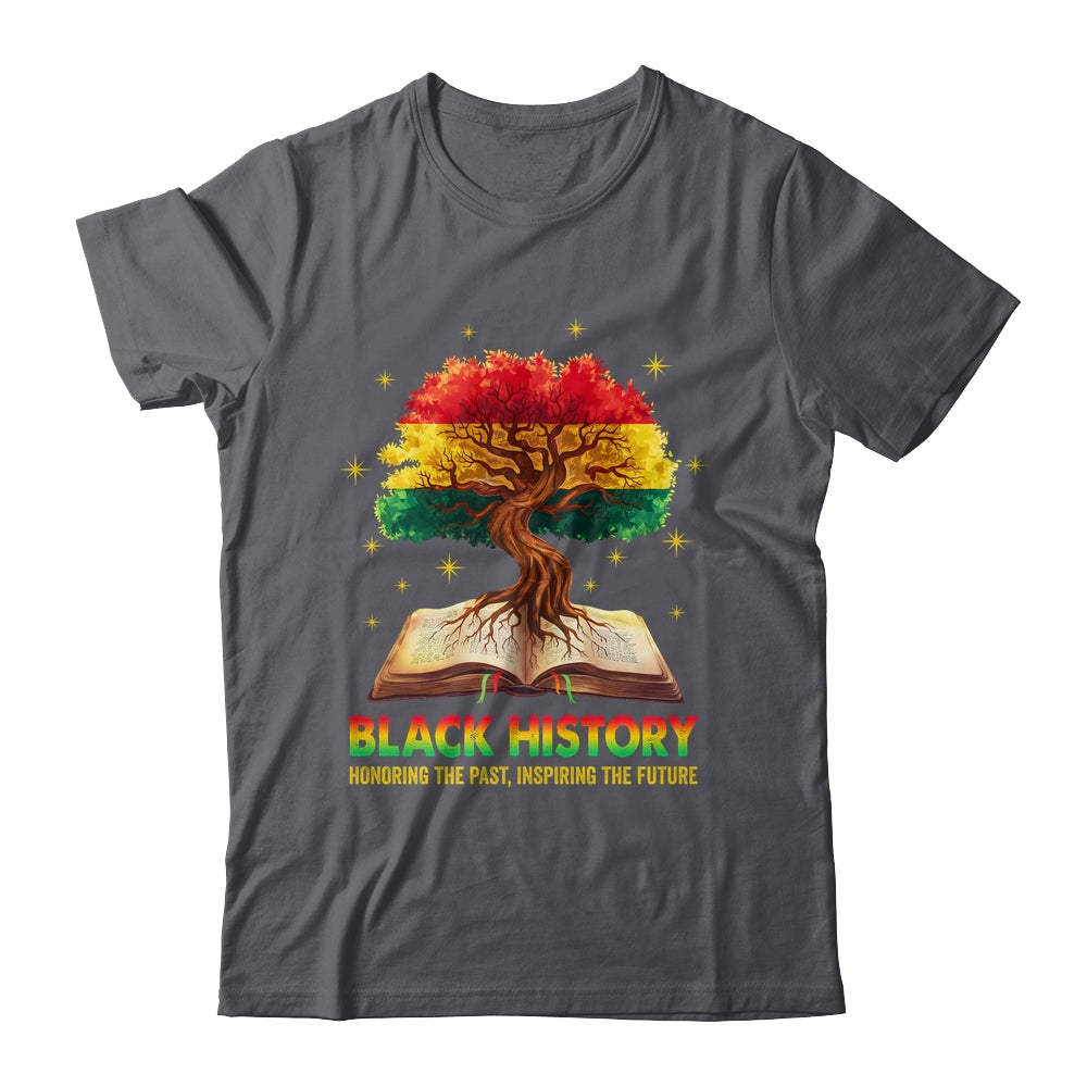 Honoring Past Inspiring Future Men Women Black History Month Shirt & Hoodie | teecentury