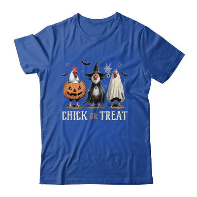 Horror Funny Chick Or Treat Chickens Ghost Witchy Halloween Shirt & Hoodie | teecentury