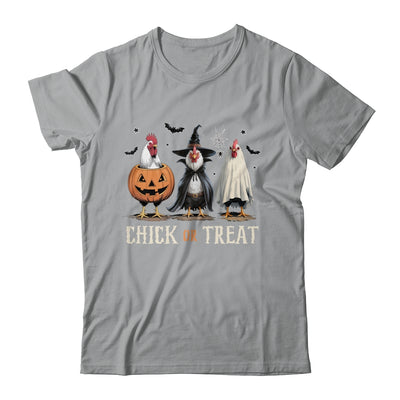 Horror Funny Chick Or Treat Chickens Ghost Witchy Halloween Shirt & Hoodie | teecentury