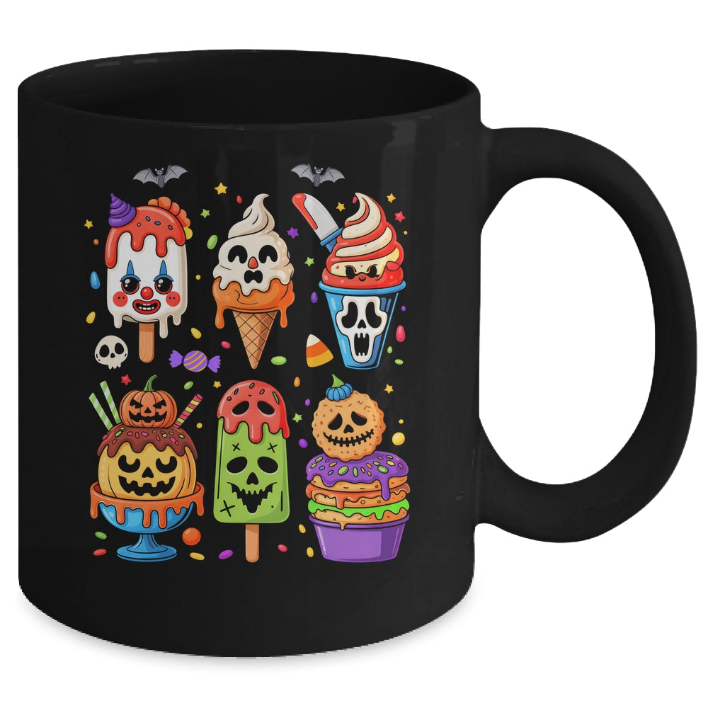 Horror Movie Summer Popsicle Halloween Ice Cream Summerween Mug | teecentury