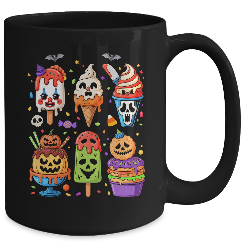 Horror Movie Summer Popsicle Halloween Ice Cream Summerween Mug | teecentury