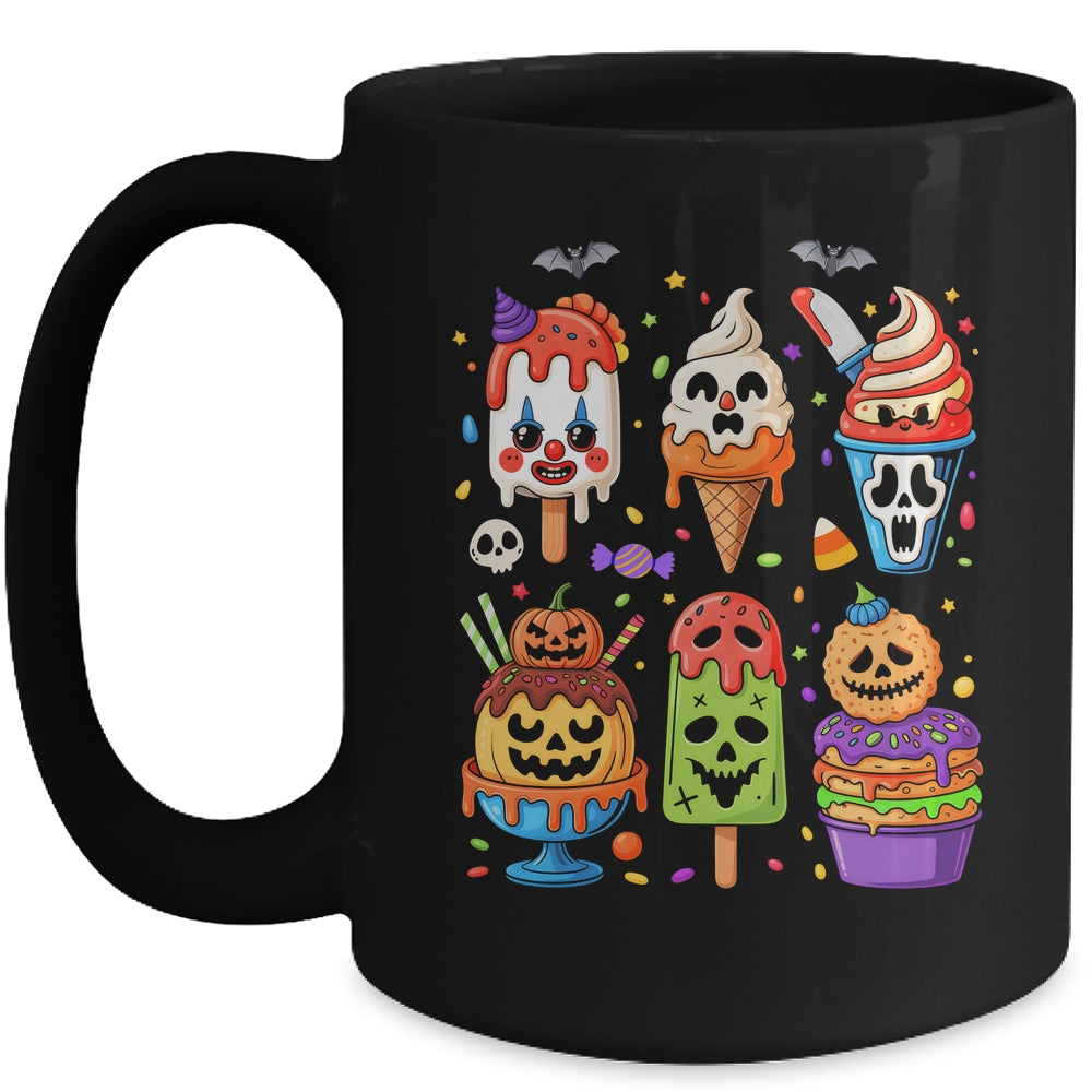 Horror Movie Summer Popsicle Halloween Ice Cream Summerween Mug | teecentury