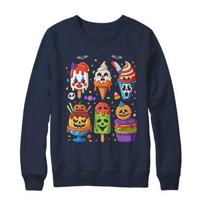 Horror Movie Summer Popsicle Halloween Ice Cream Summerween Shirt & Sweatshirt | teecentury