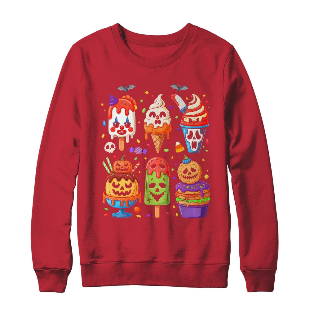 Horror Movie Summer Popsicle Halloween Ice Cream Summerween Shirt & Sweatshirt | teecentury