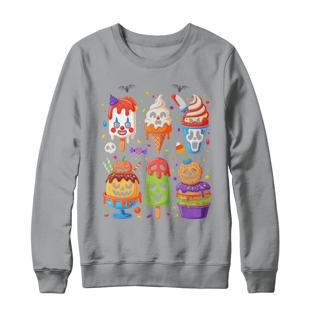 Horror Movie Summer Popsicle Halloween Ice Cream Summerween Shirt & Sweatshirt | teecentury