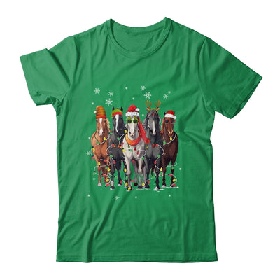 Horses Merry Christmas Funny Horse Lover For Xmas Women Men Shirt & Sweatshirt | teecentury