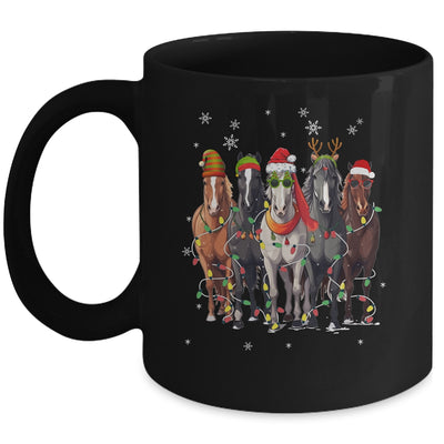 Horses Merry Christmas Funny Horse Lover For Xmas Women Men Mug | teecentury