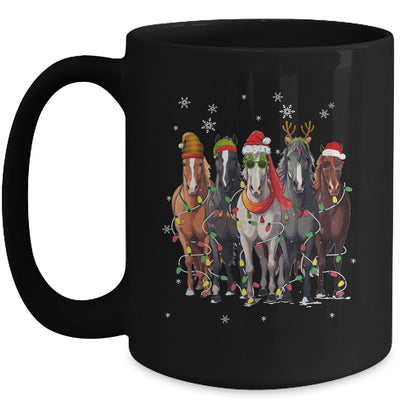 Horses Merry Christmas Funny Horse Lover For Xmas Women Men Mug | teecentury