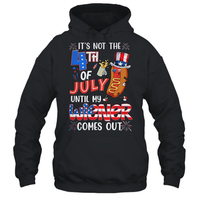 Hot Dog Until My Wiener Comes Out Funny Hot Dog 4th Of July Shirt & Tank Top | teecentury