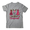 Howdy Christmas Cowgirl Western Christmas Trees Coquette Shirt & Sweatshirt | teecentury