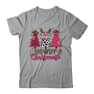 Howdy Christmas Cowgirl Western Christmas Trees Coquette Shirt & Sweatshirt | teecentury