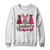 Howdy Christmas Cowgirl Western Christmas Trees Coquette Shirt & Sweatshirt | teecentury