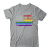 Human USA LGBT Flag Gay Pride Transgender Rainbow Lesbian Shirt & Hoodie | teecentury