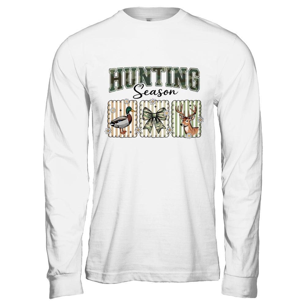 Hunting Season Preppy Camo Bow Deer Hunting Duck Hunter Shirt & Hoodie | teecentury