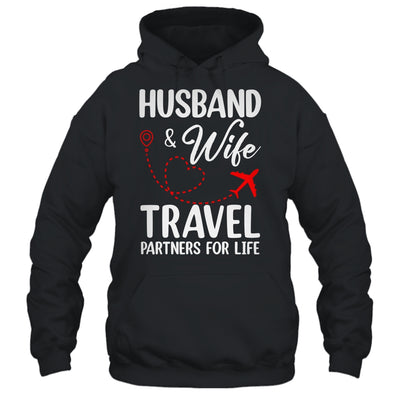 Husband And Wife Travel Partners For Life Couple Matching Shirt & Tank Top | teecentury