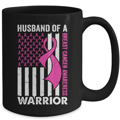 Husband Of A Warrior Breast Cancer Awareness Support Squad Mug | teecentury