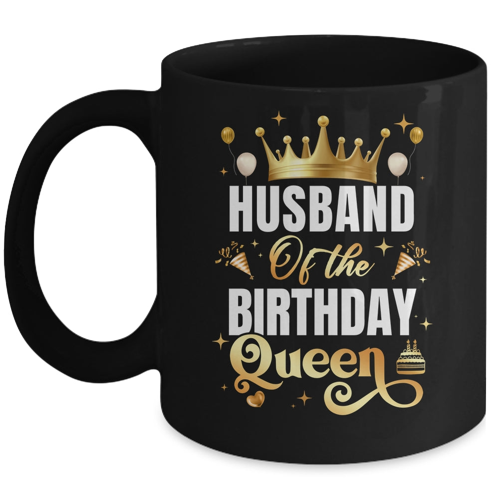 Husband Of The Birthday Queen Funny Matching Birthday Party Mug | teecentury