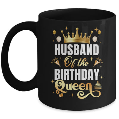 Husband Of The Birthday Queen Funny Matching Birthday Party Mug | teecentury