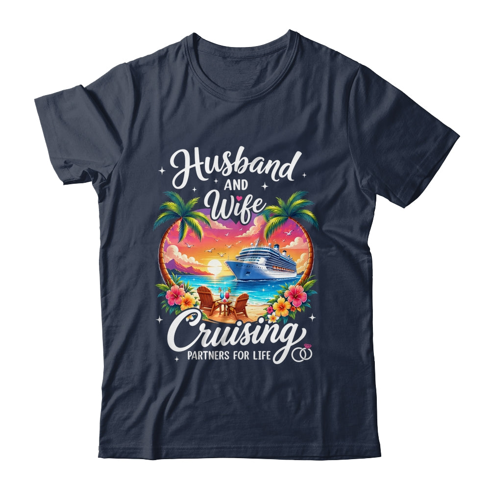 Husband and Wife Cruising Partners for Life Cruise 2026 Shirt & Tank Top | teecentury