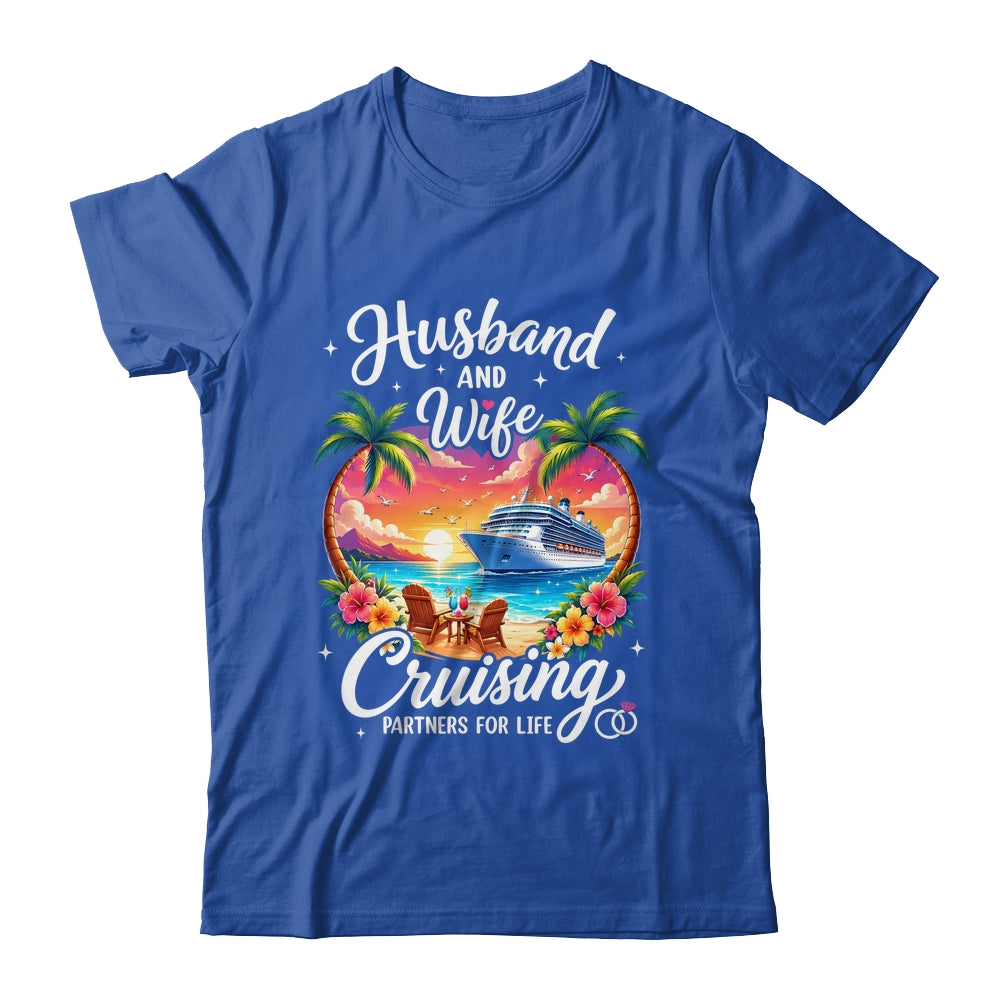 Husband and Wife Cruising Partners for Life Cruise 2026 Shirt & Tank Top | teecentury