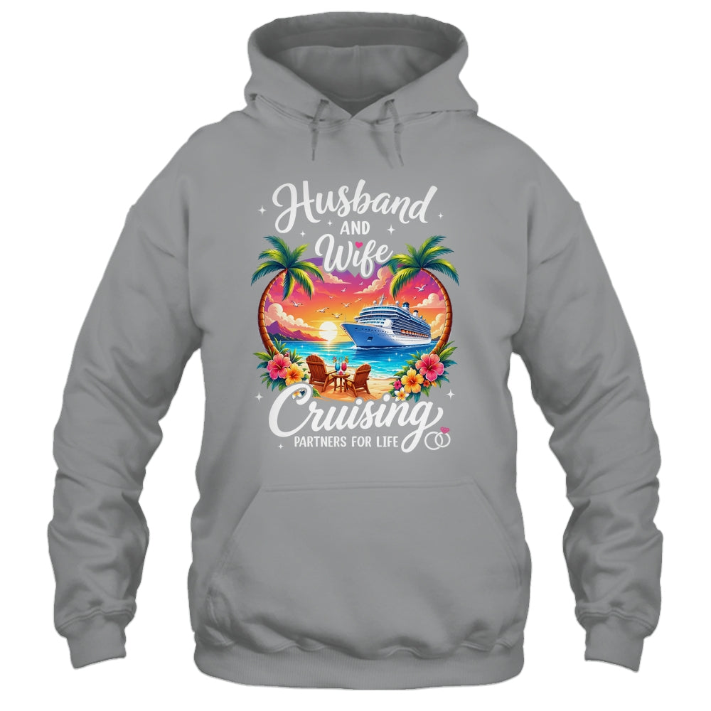 Husband and Wife Cruising Partners for Life Cruise 2026 Shirt & Tank Top | teecentury