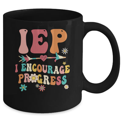 IEP I Encourage Progress Special Education Teacher Graphics Mug | teecentury