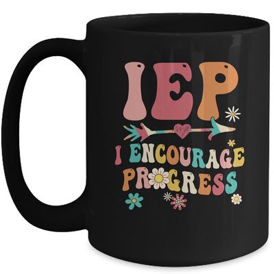 IEP I Encourage Progress Special Education Teacher Graphics Mug | teecentury