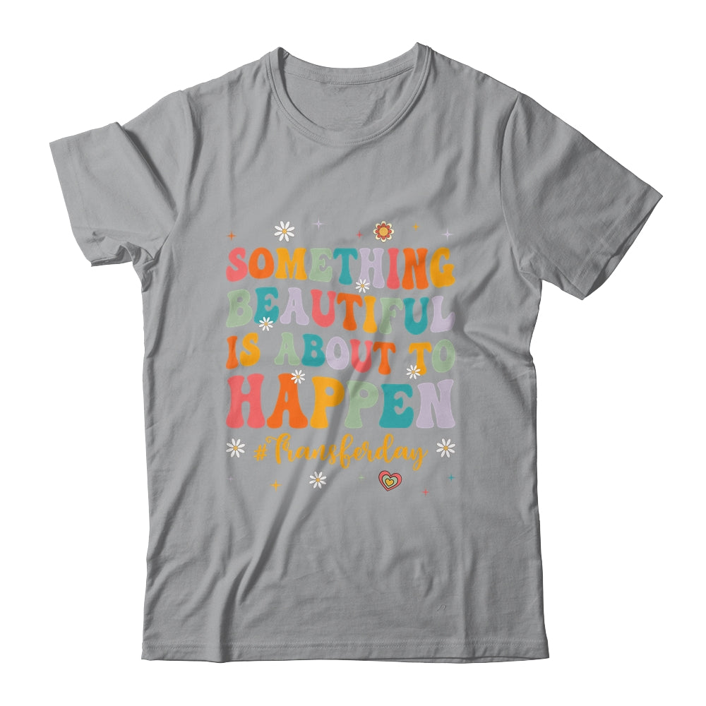 IVF Transfer Day In Vitro Fertilisation Art For Mom Groovy Shirt & Tank Top | teecentury