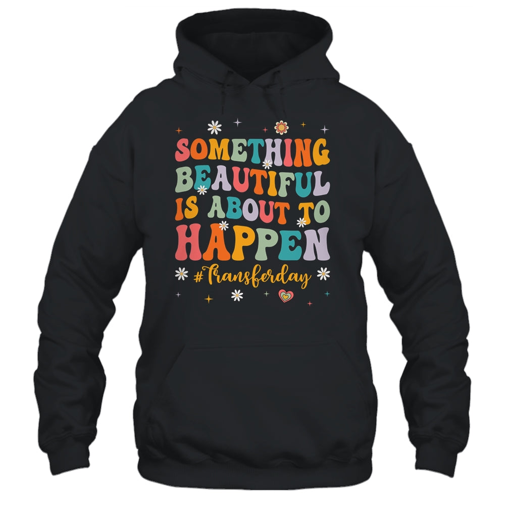 IVF Transfer Day In Vitro Fertilisation Art For Mom Groovy Shirt & Tank Top | teecentury