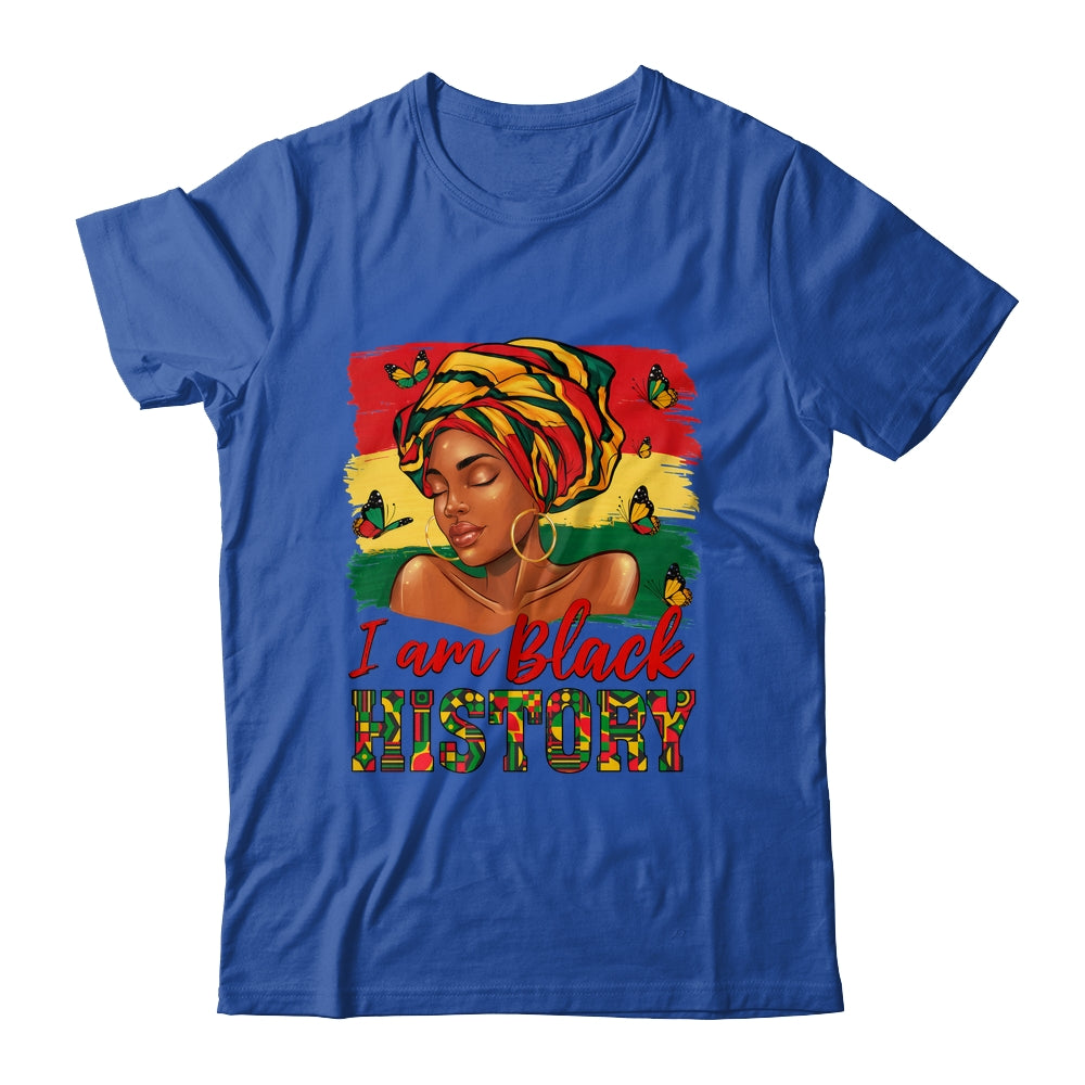 I Am Black History Afro Woman 1865 Vibes Black History Month Shirt & Tank Top | teecentury