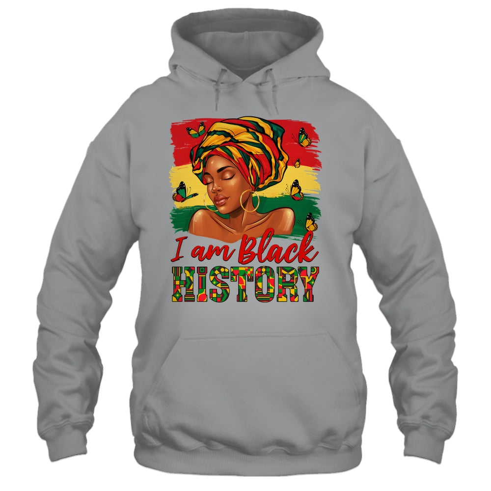 I Am Black History Afro Woman 1865 Vibes Black History Month Shirt & Tank Top | teecentury