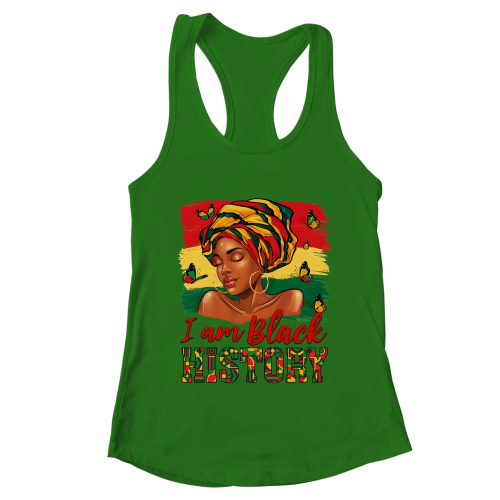 I Am Black History Afro Woman 1865 Vibes Black History Month Shirt & Tank Top | teecentury